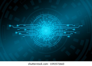 Abstract technology background. Futuristic sci fi concept. Vector illustration