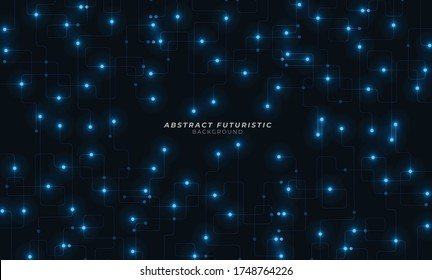 Abstract technology background. futuristic shape, Abstract art wallpaper. Vector illustration.