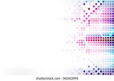 Abstract technology background. Futuristic style. Vector illustration