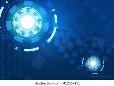 Abstract technology background futuristic style (EPS10)