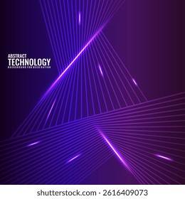 Abstract technology background with glowing blue rings and light particles. Ideal for digital and sci-fi designs.