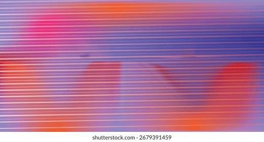 Fundo de tecnologia abstrato com efeito de luz brilhante. fundo gradiente com mistura de cores vibrantes e textura de linha. 