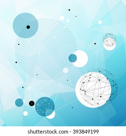 Abstract Technology Background. Good for financial annual cover design, brochures, booklets etc.