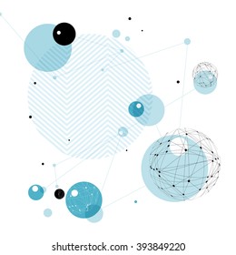 Abstract Technology Background. Good for financial annual cover design, brochures, booklets etc.