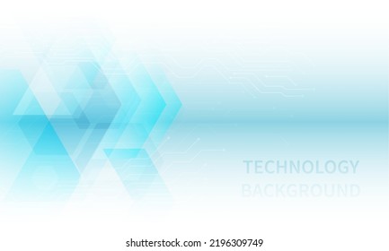 Abstract technology background. Abstract hexagon gradient shapes background. Illustration vector abstract hexagon gradient shapes background. Abstract blue hexagons hi tech technology concept