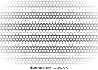 Resumen Fondo tecnológico con hexágonos. Ilustración vectorial moderna