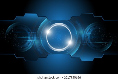 Abstract technology background Hi-tech communication concept innovation background vector illustration