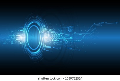 Abstract Technology Background Hitech Communication Concept Stock ...