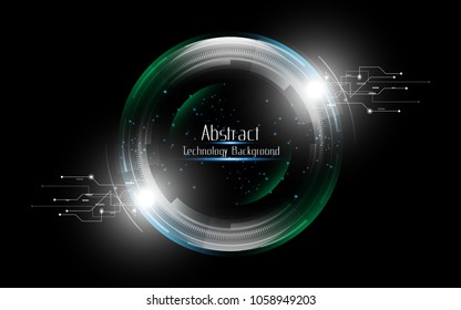 Abstract technology background Hi-tech communication concept innovation background vector illustration
