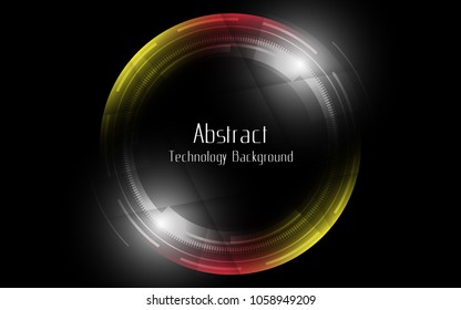Abstract technology background Hi-tech communication concept innovation background vector illustration
