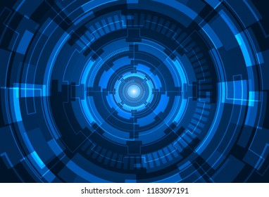 Abstract technology background Hitech communication concept innovation background, vector illustration