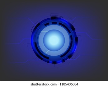 Abstract technology background Hi-tech communication concept innovation background vector illustration