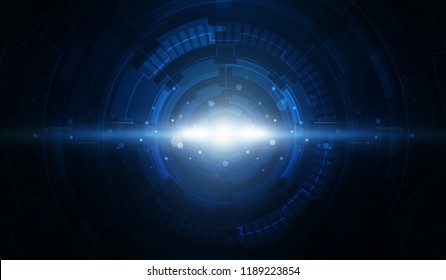 Abstract technology background Hitech communication concept innovation background, vector illustration