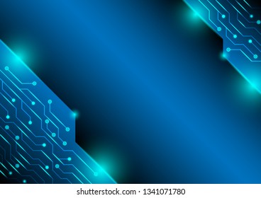 Abstract technology background Hi-tech communication concept innovation background vector illustration.