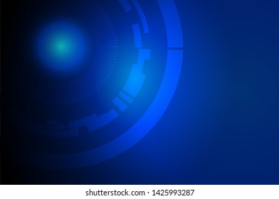 Abstract technology background Hi-tech communication concept innovation background vector illustration - Vector