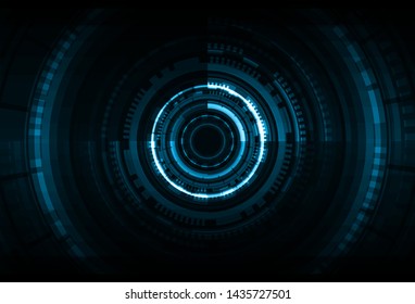 Abstract technology background. Hi-tech communication. Futuristic digital innovation concept