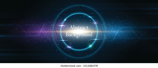 Abstract technology background Hi-tech communication concept innovation background vector illustration
