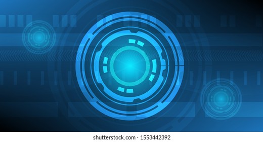 Abstract technology background. Hi-tech communication concept futuristic digital innovation.Vector illustration.Eps10