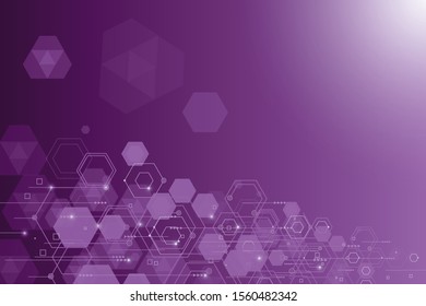 
Abstract technology background Hi-tech communication concept futuristic digital innovation background vector illustration