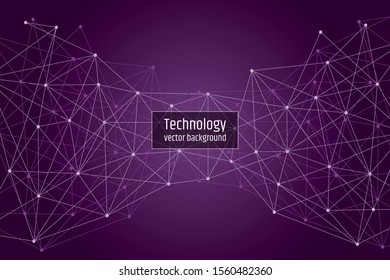 
Abstract technology background Hi-tech communication concept futuristic digital innovation background vector illustration
