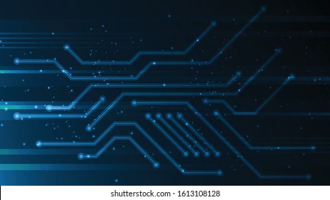 Abstract technology background Hi-tech communication concept innovation background vector illustration
