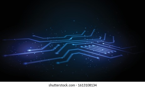 Abstract technology background Hi-tech communication concept innovation background vector illustration
