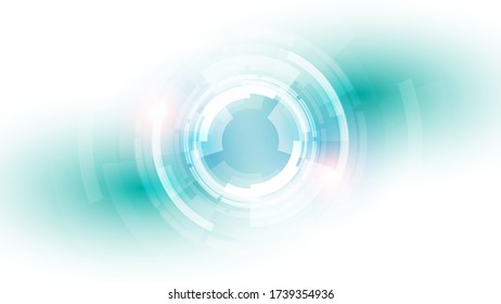 Abstract technology background Hi-tech communication concept innovation background vector illustration
