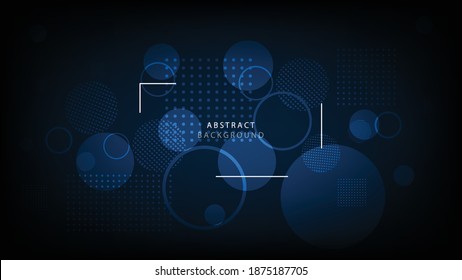 Abstract technology background Hi-tech communication concept futuristic digital innovation background vector illustration