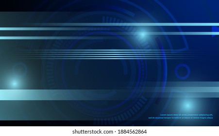 Abstract technology background Hi-tech communication concept innovation background vector illustration 