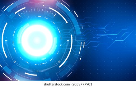 Abstract technology background Hi-tech communication concept innovation background. Global future technology concept. Digital internet communication. Connection structure. Hi-tech vector illustration 