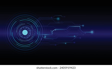 Abstract technology background Hi-tech communication concept innovation background vector illustration