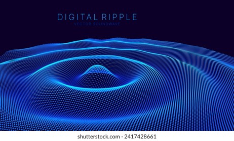 Abstract Technology Background. Hi-Tech Communication Concept. Digital Innovation Vector Illustration