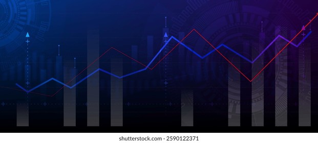 Abstract technology background Hi-tech communication concept futuristic digital innovation background vector illustration, Bright circle and shine the light within.	
