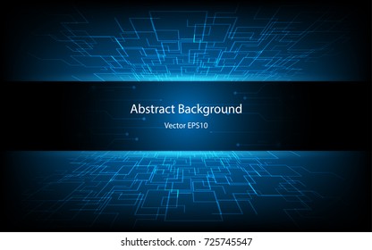 Abstract technology background Hi-tech communication concept futuristic digital innovation background vector illustration
