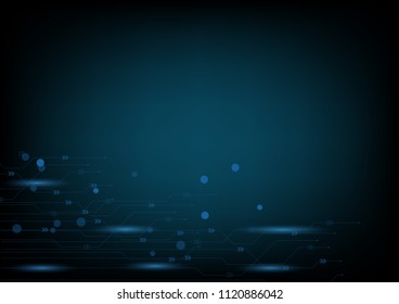 Abstract technology background Hi-tech concept ,Vector Illustration
