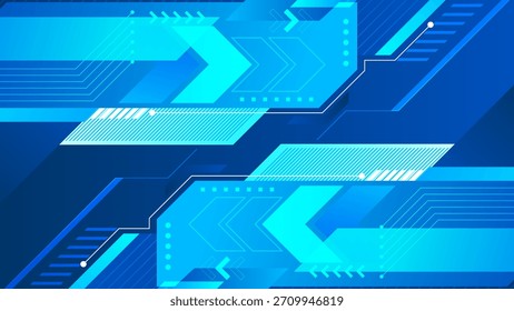 Abstrato tecnologia de fundo formas geométricas de alta tecnologia