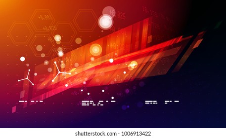 Abstract Technology Background - Illustration