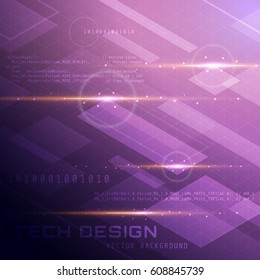 Abstract Technology Background Illustration Suitable for Banner Background, Print Backdrop, Social Media, and Other Technology Related Design Theme