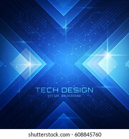 Abstract Technology Background Illustration Suitable for Banner Background, Print Backdrop, Social Media, and Other Technology Related Design Theme