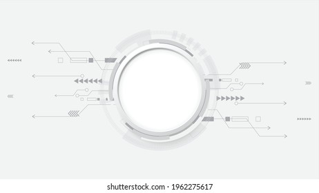 Resumen de antecedentes tecnológicos, Ilustración, antecedentes de innovación en concepto de comunicación de alta tecnología, ciencia y tecnología de antecedentes digitales