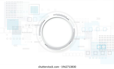 Abstract technology background, Illustration,Hi-tech communication concept innovation background,science and technology digital background