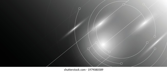 Abstract technology background, Illustration,Hi-tech communication concept innovation background,science and technology digital background