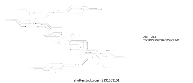 Abstract technology background, Illustration,Hi-tech communication concept innovation background,science and technology digital background