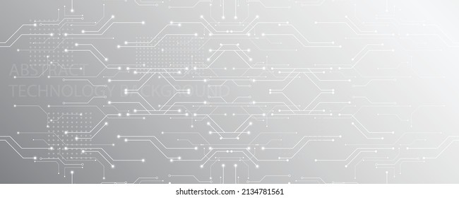 Abstract technology background, Illustration,Hi-tech communication concept innovation background,science and technology digital background