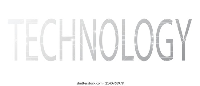 Abstract Technology Background Illustrationhitech Communication Concept ...