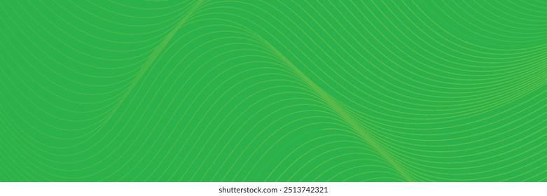 Abstract technology background with light effect. Glowing wave lines. Dynamic wave. Modern futuristic graphic design element. Motion concept. 