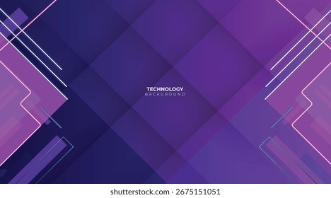 abstract technology background with line and shadow