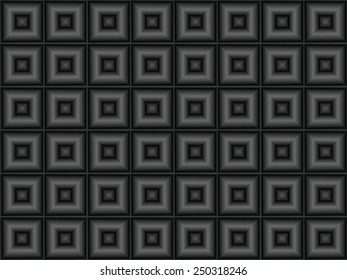 abstract technology background with metal squares