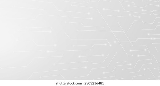 fondo de tecnología abstracta diseño moderno ilustración vectorial