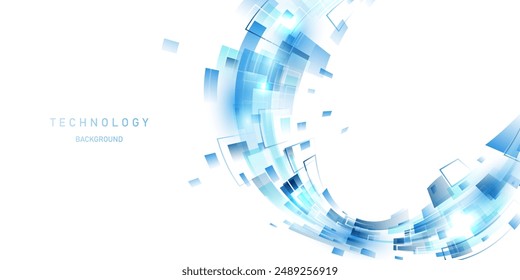 Abstract technology background, modern design vector illustration